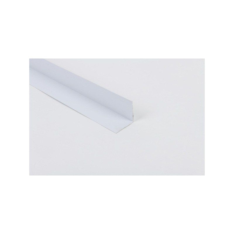 ROTHLEY RK1217P10 PLASTIC EQUAL ANGLE 40 x 40mm x 1m WHITE