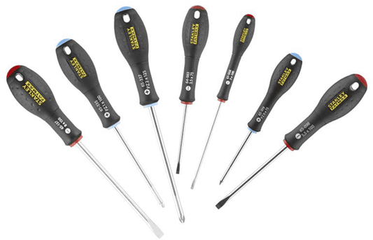STANLEY STA065425 FATMAX ASSORTED SCREWDRIVER SET (7 PIECE)