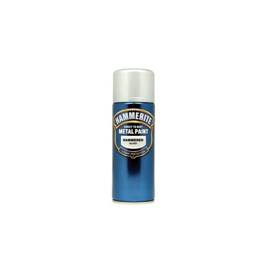 HAMMERITE 400ml AEROSOL HAMMERED FINISH DIRECT TO RUST METAL PAINT BLACK 5084781