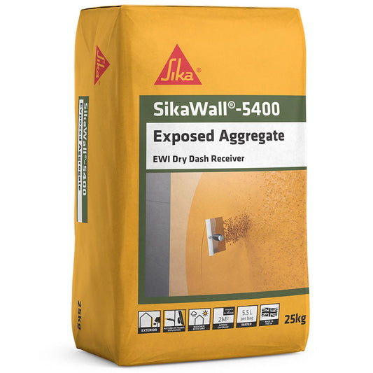Sikawall 5400 Exposed Aggregate 25Kg Grey