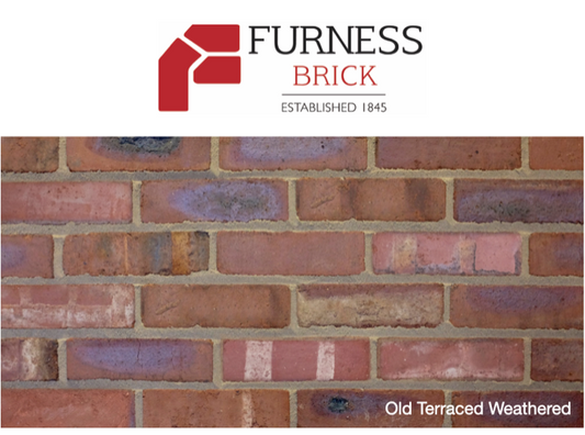 FURNESS OLD TERRACED WEATHERED BLEND BRICK 80mm