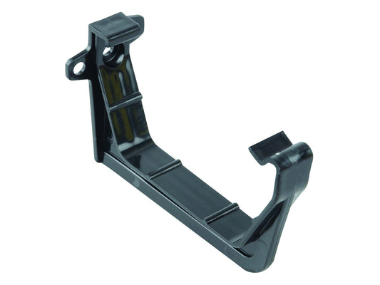 OSMASQUARELINE PVCU GUTTER SUPPORT BRACKET 100mm 4T819B BLACK