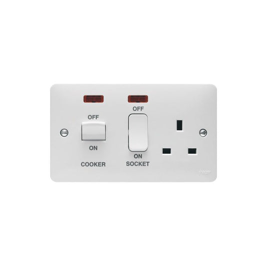 HAGER WMCC50N COOKER CONTROL UNIT WITH NEON