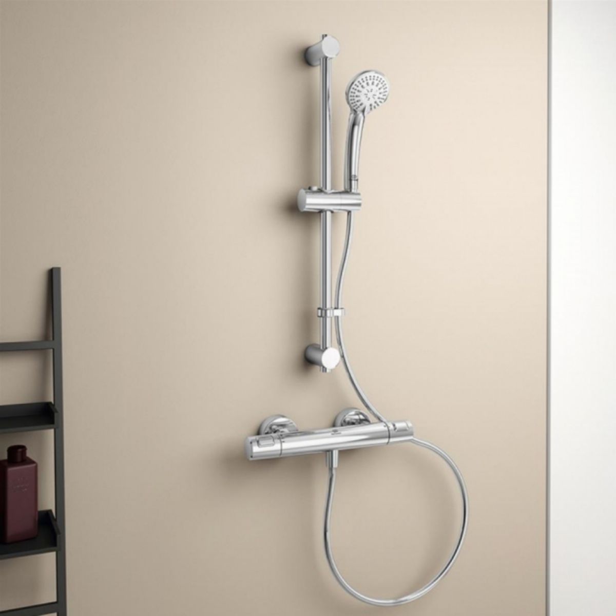 IDEAL STANDARD A7205AA CERATHERM T25 SHOWER MIXER EXPOSED & SHS