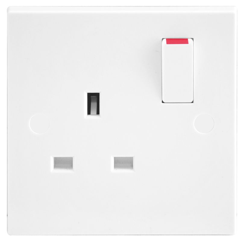 NEXUS 921DP 1-GANG 2-POLE SWITCHED SOCKET 13a