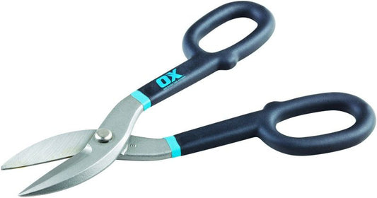OX-P223010 PRO STRAIGHT TIN SNIPS 250mm
