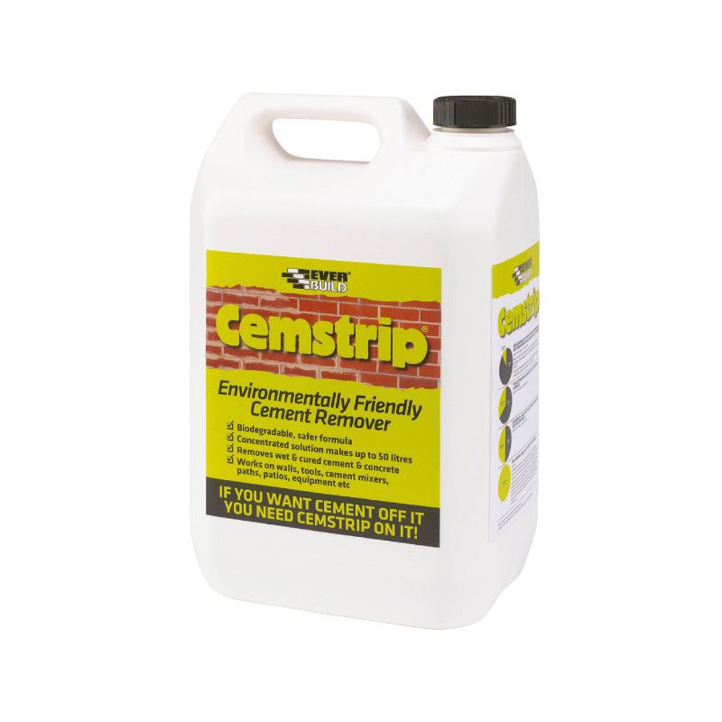 Everbuild Cemstrip Cement & Mortar Stain Remover 5L CEM5