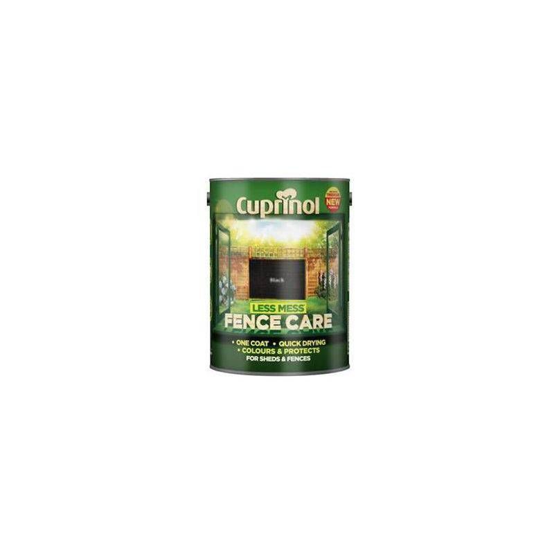 CUPRINOL LESS MESS FENCE CARE 6l BLACK 5194069