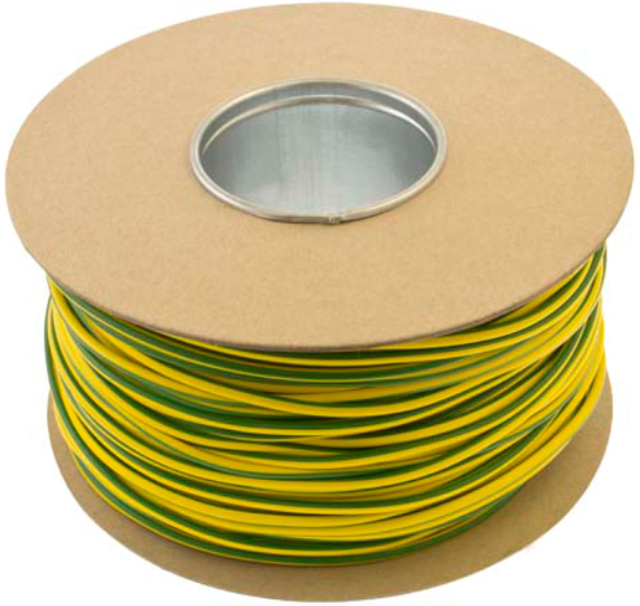 KRIMPTERM VIAS VSL03X100-G/Y SLEEVING 3mm GREEN/YELLOW