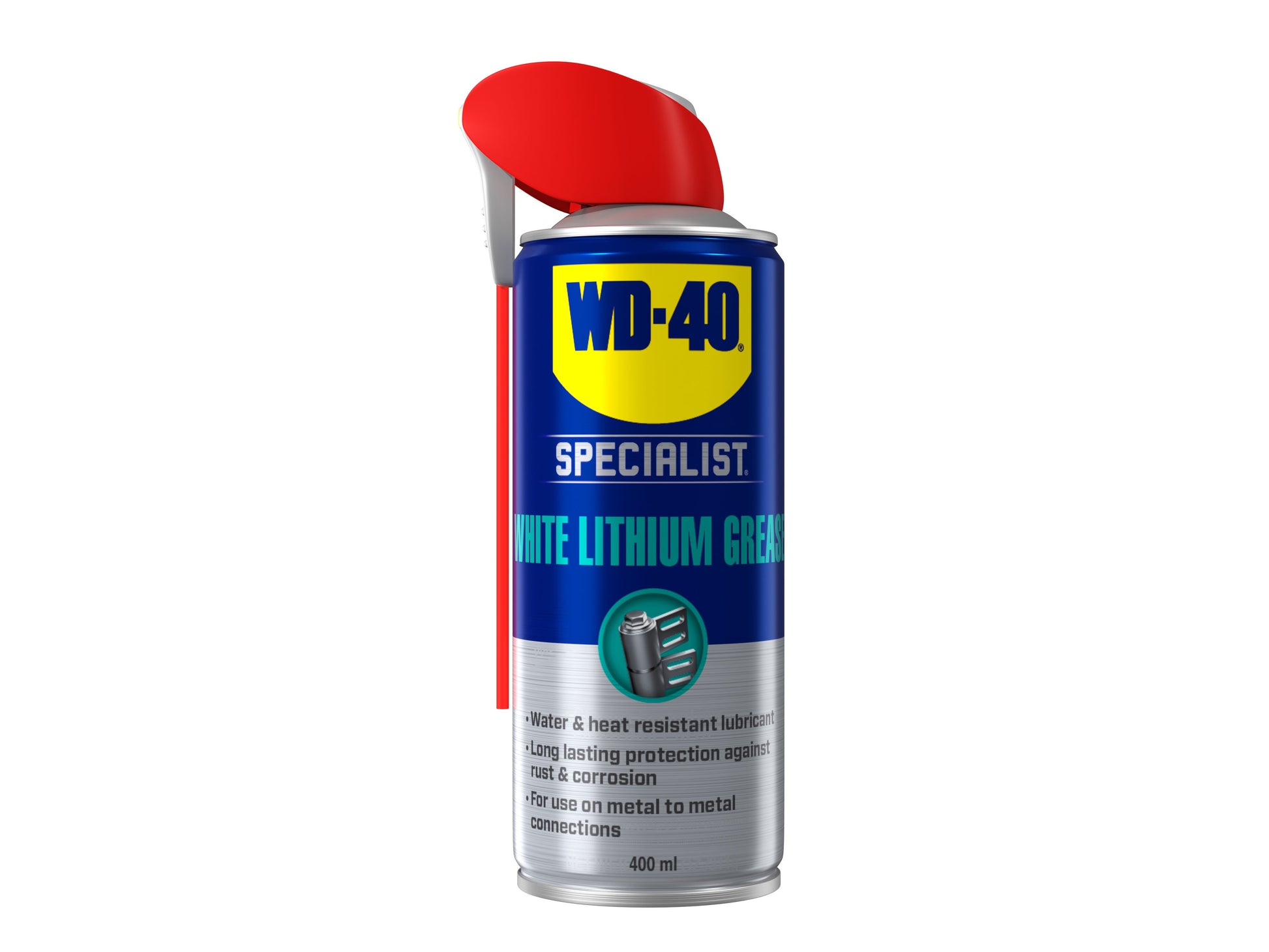 WD40 W/D44390 SPECIALIST WHITE LITHIUM GREASE AEROSOL 400ml