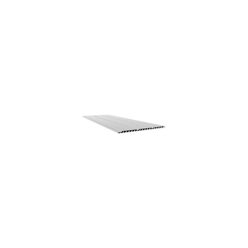 FREEFOAM HOLLOW SOFFIT 5m x 300mm WHITE F312