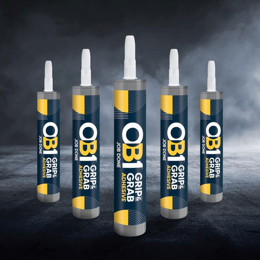 OB1 GRIP & GRAB ADHESIVE WHITE 290ml OB1GG290W