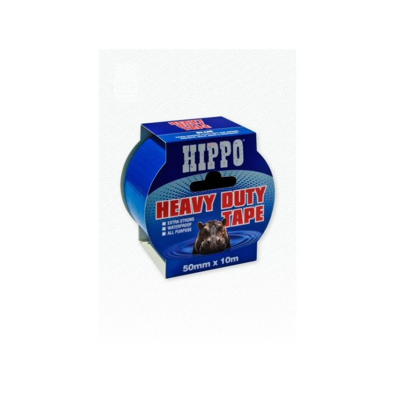 HIPPO HEAVY DUTY TAPE 50mm x 10m BLUE H18011