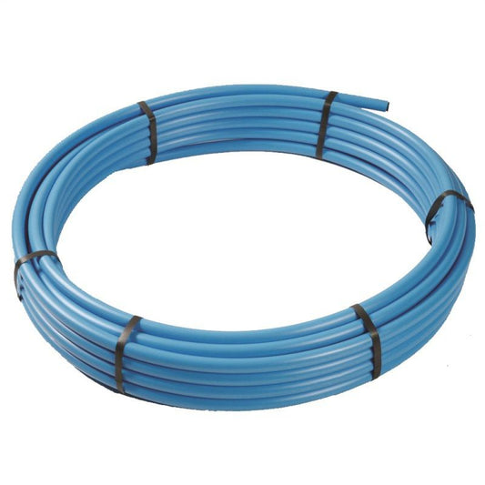 POLYPIPE MDPE COIL 20mm x 25m BLUE 1/22 2025BU