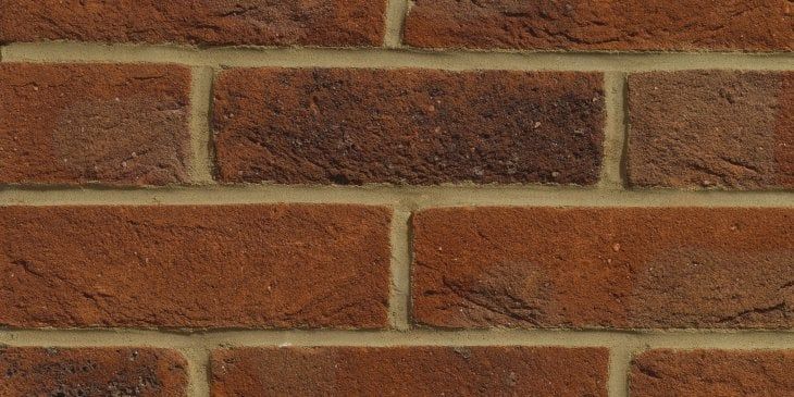 FORTERRA MEASHAM WESTCROFT RED MULTI BRICK 65mm (99 PER LEG)