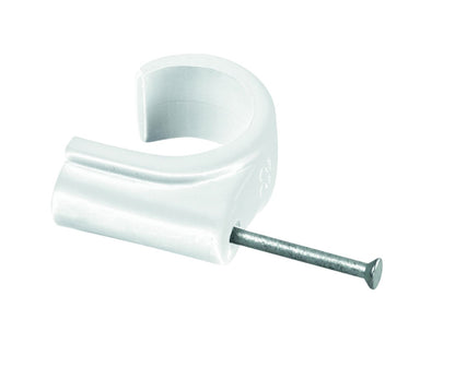 HEP2O NEW PIPE CLIP CABLE TYPE 10mm WHITE HX65/10W