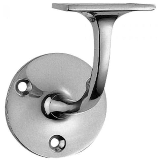 CHROME HEAVYWEIGHT HANDRAIL BRACKET 2 1/2" AA84CP/BP