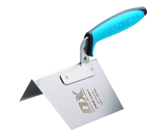 OX-P013105 PRO DRY WALL EXTERNAL CORNER TROWEL 100 x 125mm