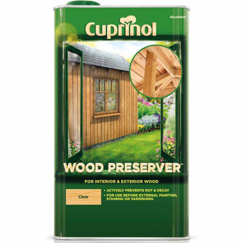 CUPRINOL WOOD PRESERVER 5l CLEAR 5330418