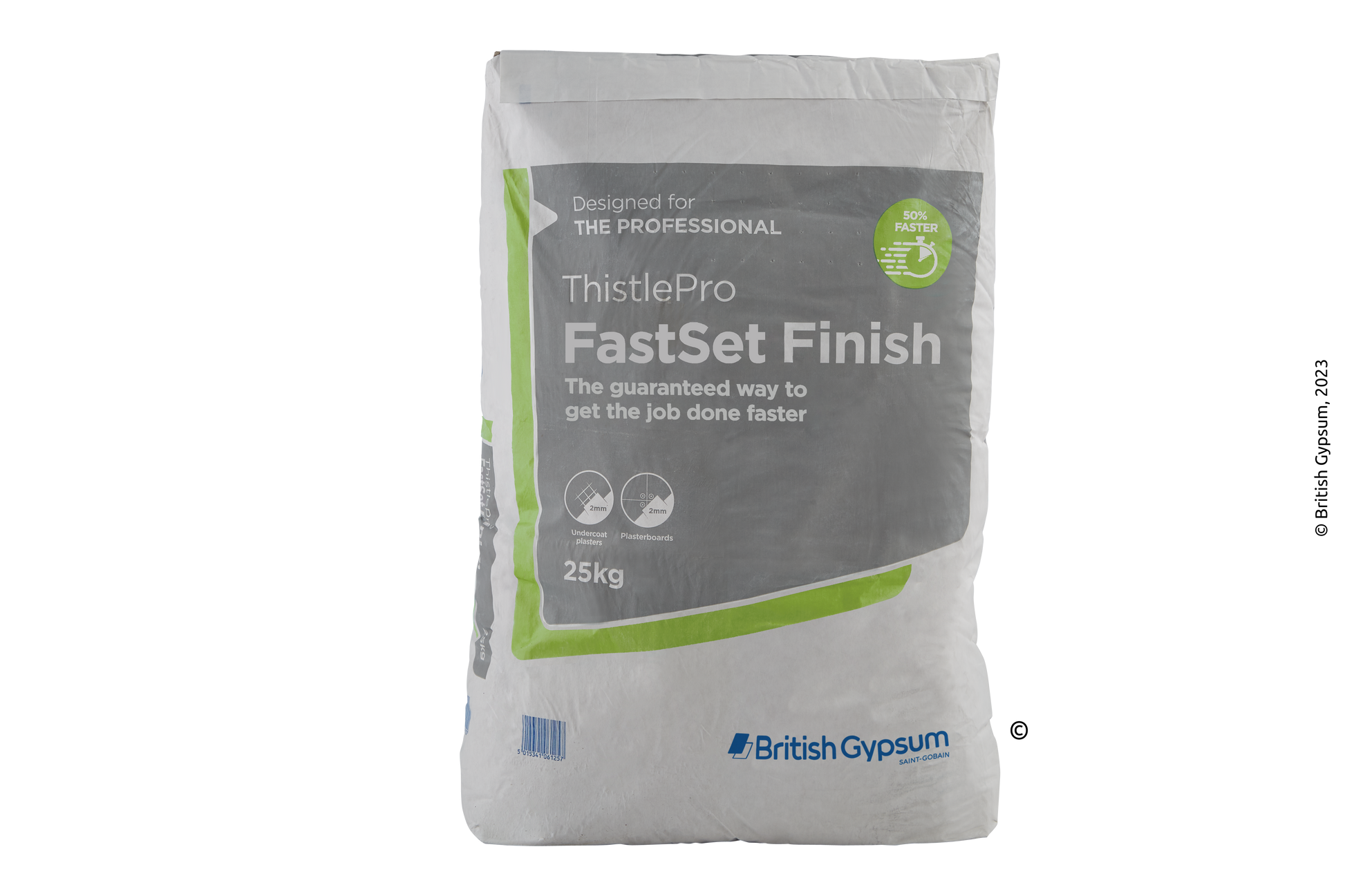 BRITISH GYPSUM GYPSUM THISTLEPRO FASTSET FINISH BAG 25kg 30814/7
