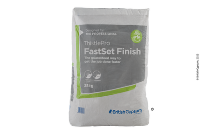 BRITISH GYPSUM GYPSUM THISTLEPRO FASTSET FINISH BAG 25kg 30814/7