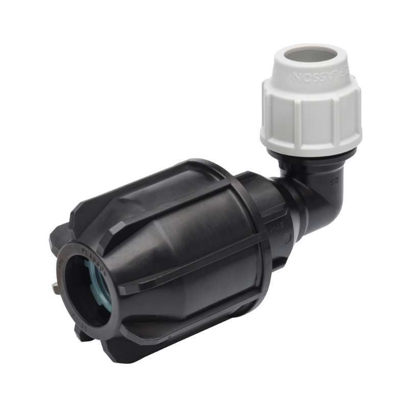 PLASSON PLASS4 ELBOW 20-27 x 25mm PL07057U025027