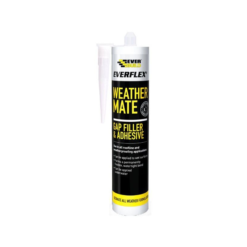 Everbuild Weathermate Sealant Black C3 WEABK