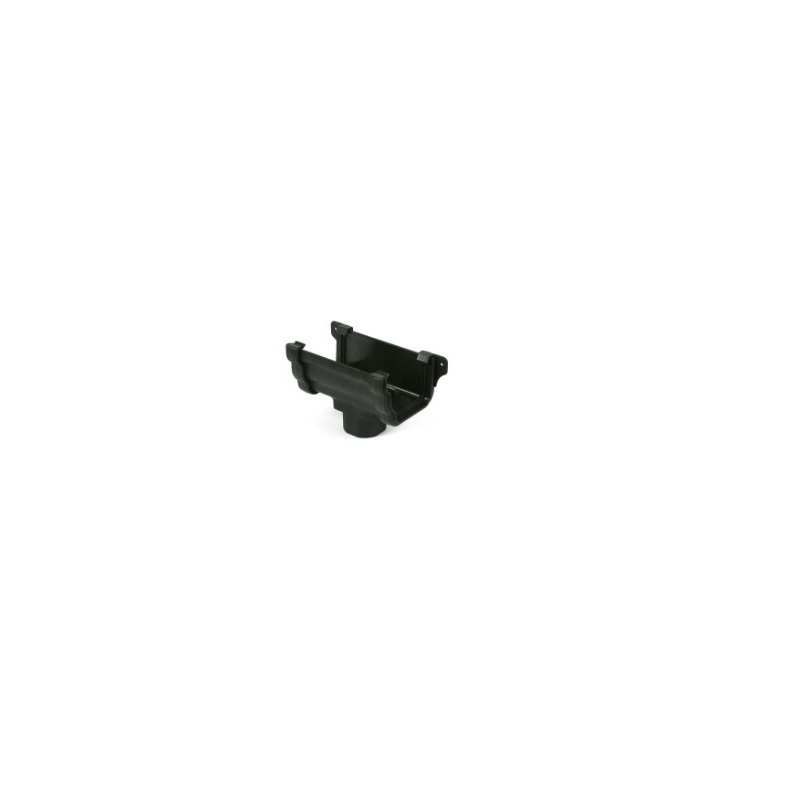 BRETT CAST IRON STYLE PROSTYLE RUNNING OUTLET 106mm BLACK BR085CI