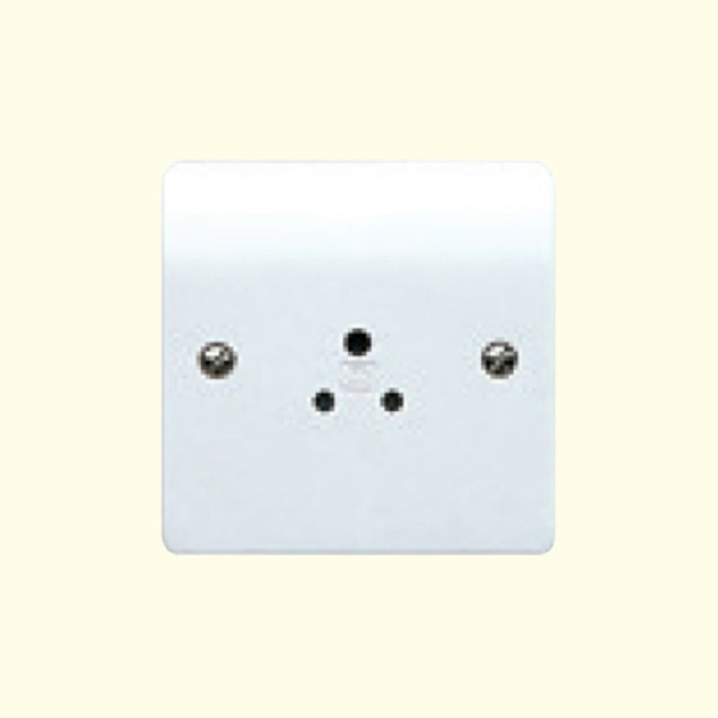 NOVAR MK 1G 5A ROUND PIN SOCKET K771WHI
