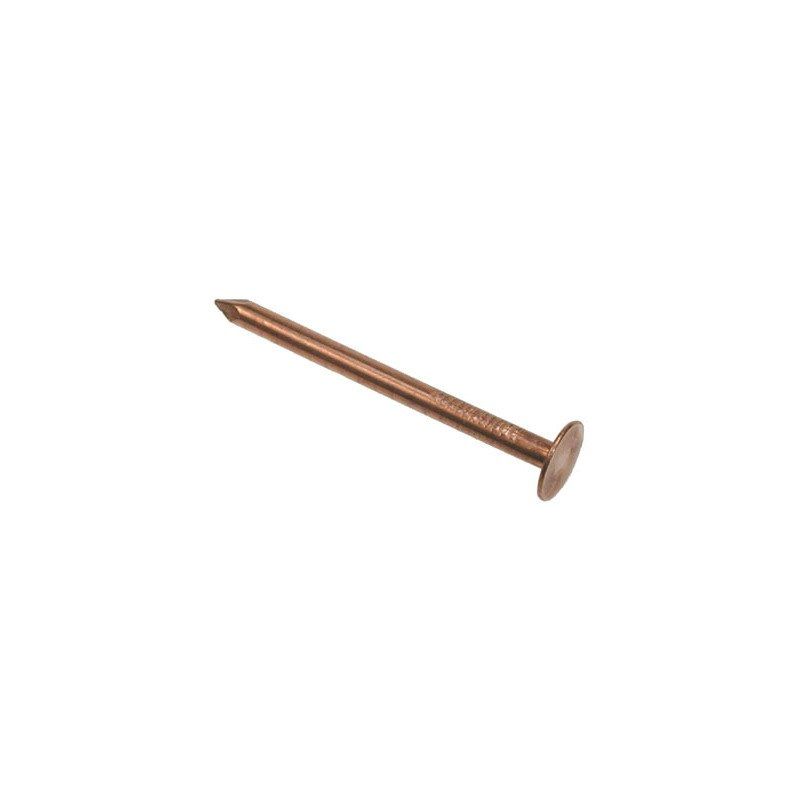 OJ COPPER CLOUT NAILS 30 x 2.65mm 500g POLYBAG PB275