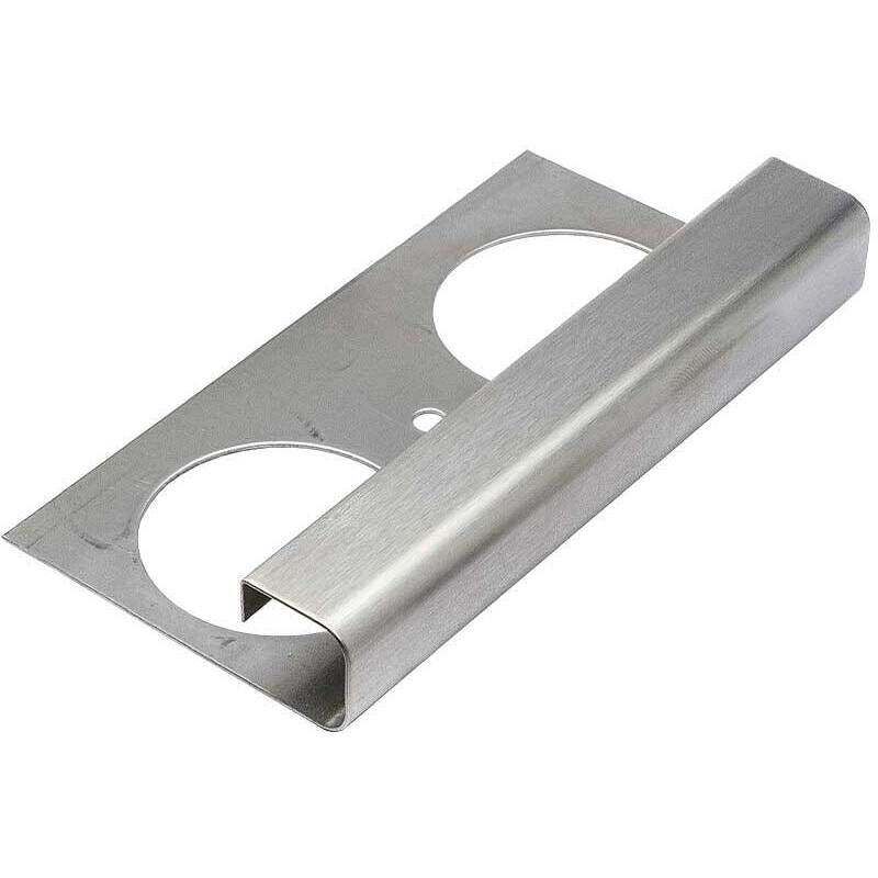 GLOBAL STONE BRUSHED STAINLESS STEEL 316 TRIM 22.5mm x 2.5m UEBSGQ225