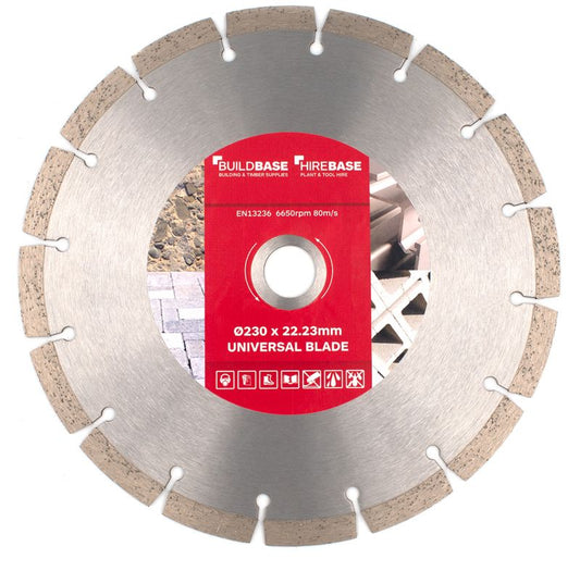 SPECTRUM DCX230/22 DOUBLE SIX PLUS GENERAL PURPOSE DIAMOND BLADE 230MM