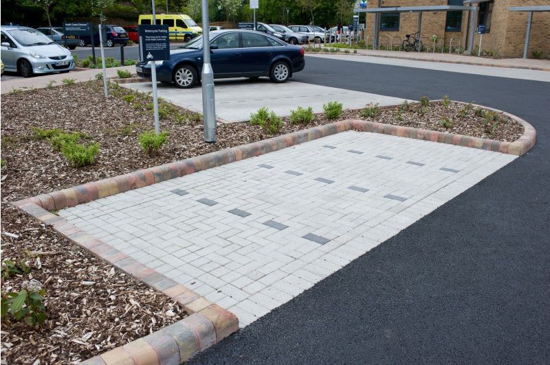 BRETT OMEGA PAVING 80mm 200 x 100mm GREY OM80GY