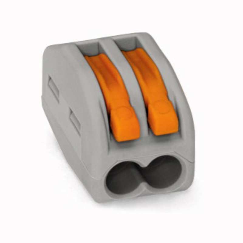 WAGO 222-412 LEVER CONNECTOR 2WAY 4.0mm (BOX 50)
