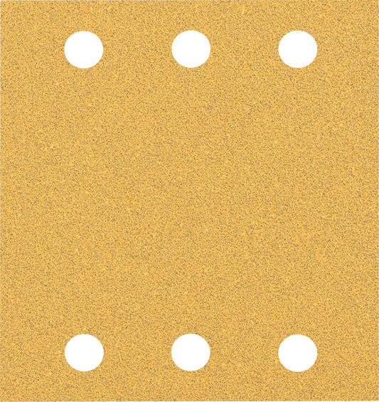 BOSCH 2608900891 PACK OF 10 VELCRO BACKED ORBITAL SANDING SHEETS 60 GRIT 115mm