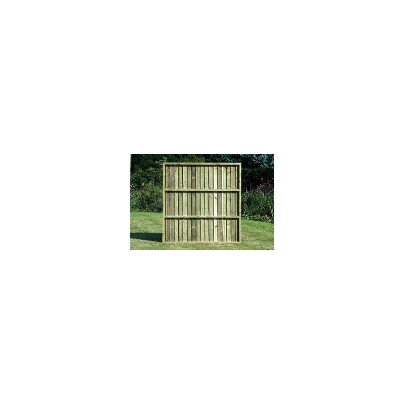 TAFS SALOP FULLY FRAMED FEATHEREDGE PANEL 6 x 3' PT GREEN P3FFT
