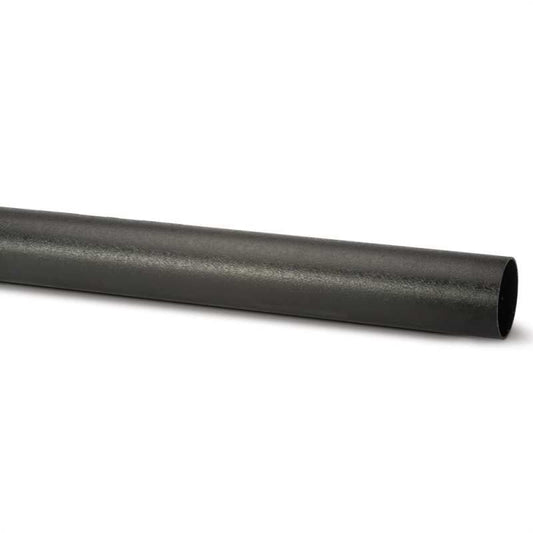 POLYPIPE ELEGANCE CAST IRON DOWNPIPE BLACK 5.5m CIRP55BK