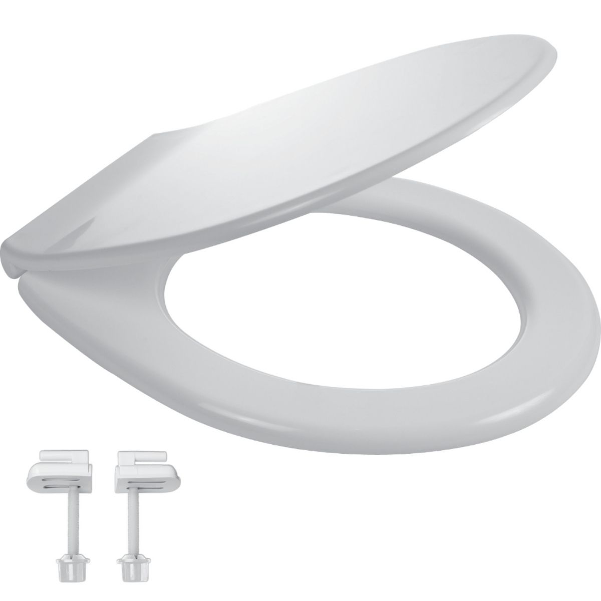 CELMAC INTERNATIONAL WC SEAT & COVER WHITE SNL10PWH