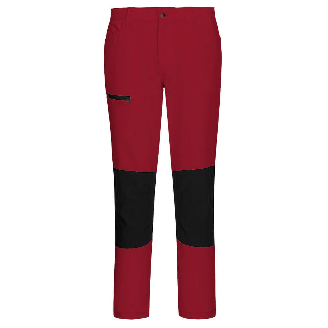 WX2 Eco Active Stretch Work Trousers, 28, R, Deep Red