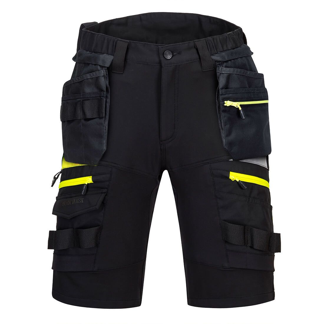 DX4 Detachable Holster Pocket Shorts, 26, R, Black