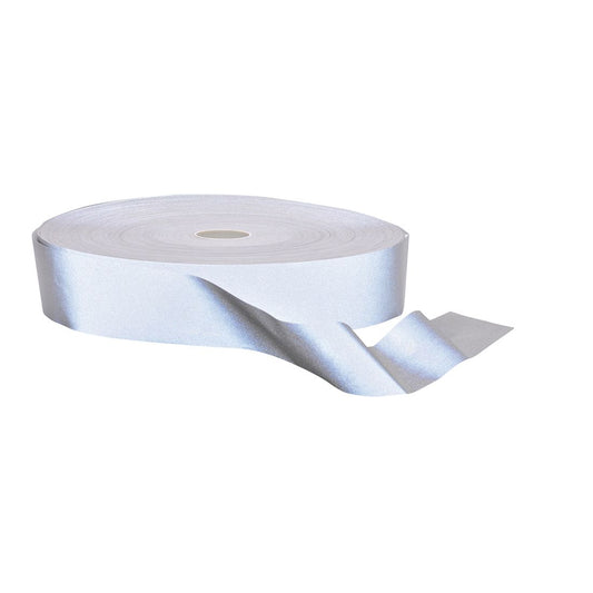 Hi-VisTex 50mm Reflective Tape 100m, , R, Silver