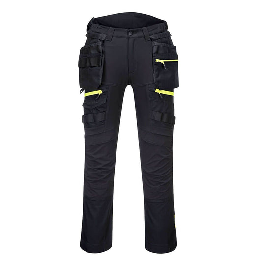 DX4 Women's Detachable Holster Pocket Trousers, 26, R, Black