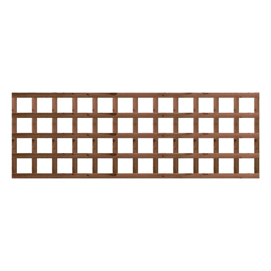 6' x 2' Heavy Duty Golden Brown Treated Trellis (1.83m x 0.60m)