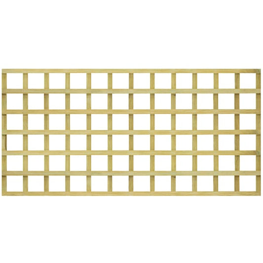 6' x 3' Heavy Duty Green Treated Trellis (1.83m x 0.90m)