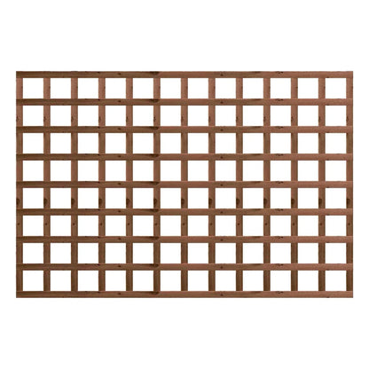 6' x 4' Heavy Duty Golden Brown Treated Trellis (1.83m x 1.22m)