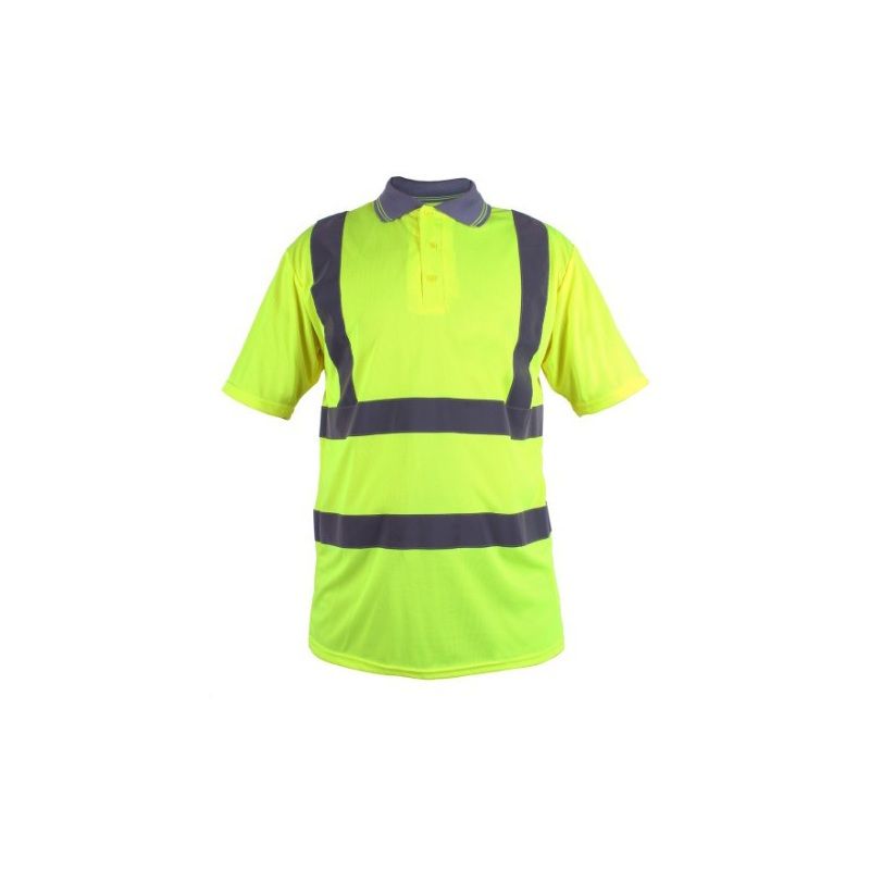 BLACKROCK HI-VIZ POLO SHIRT SATURN YELLOW 80314 EXTRA LARGE