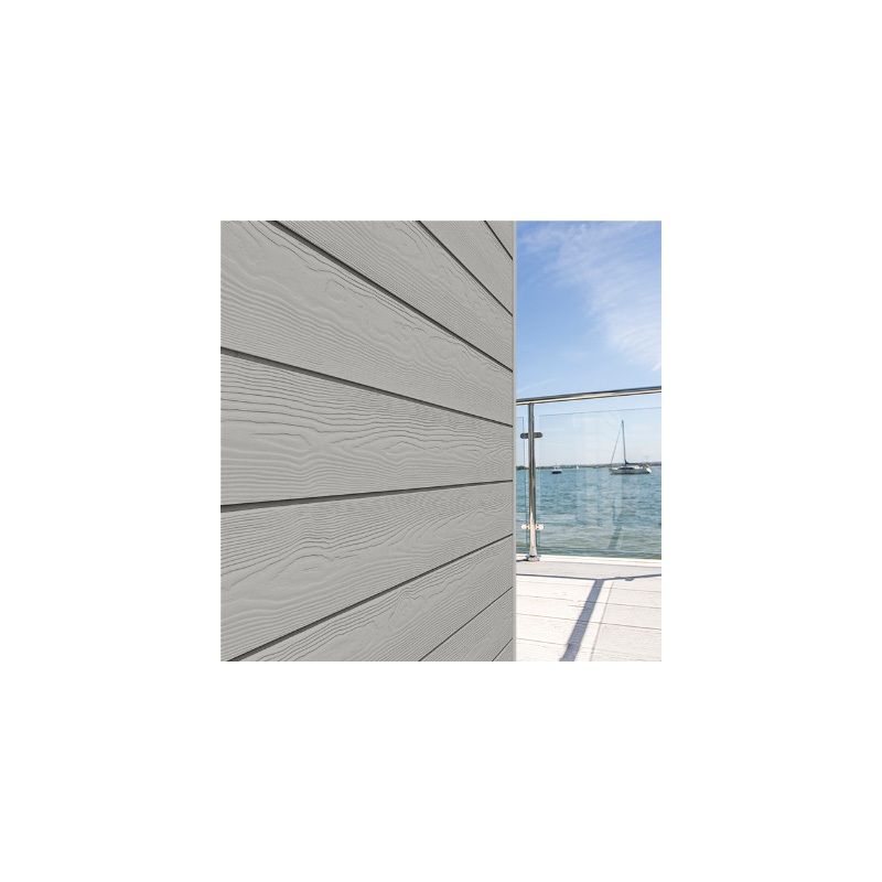 CEDRAL CLICK WEATHERBOARD WOOD 3600 x 186 x 12mm C05 PLATINUM GREY 118576