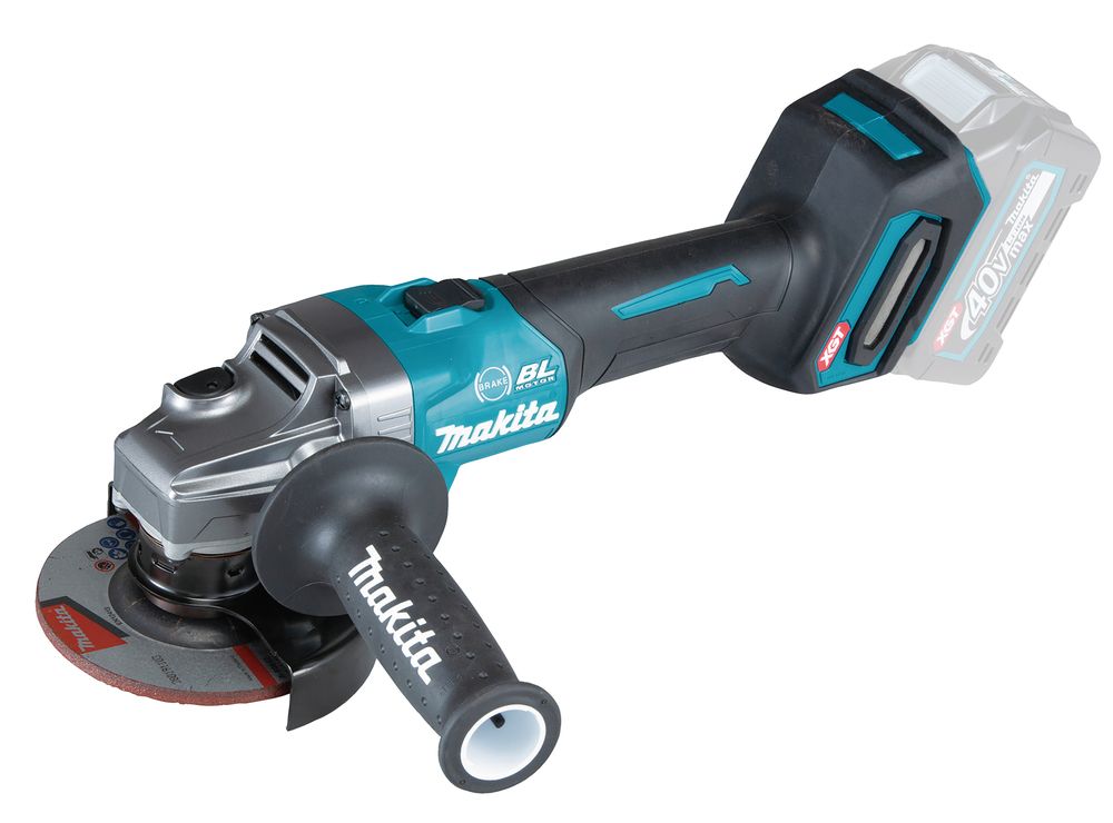 MAKITA GA004GZ01 40v MAX XGT 115mm ANGLE GRINDER (SLIDE SWITCH) IN MAKPAC (BODY ONLY)