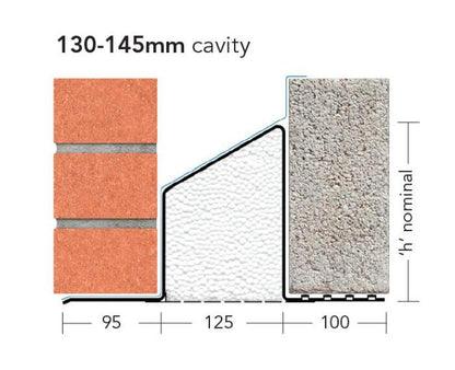 IG Lintel L1/HD 130 3900mm 