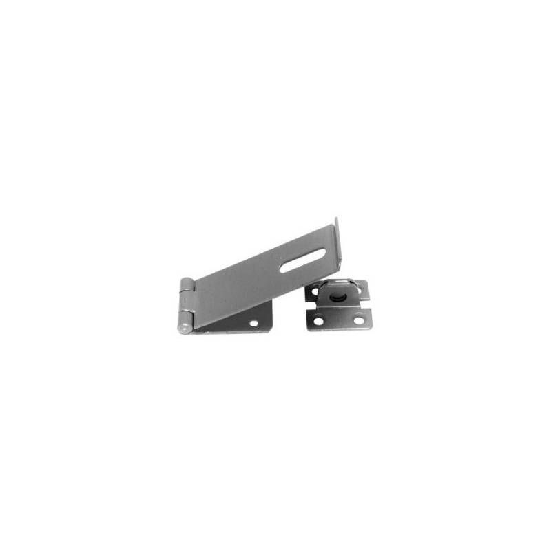115mm 41/2" No HS617 BLACK HASP & STAPLE PREPACKED HS617-PP0115BK